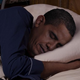 The president in the midst of experiencing yet another sex dream about all 313 million American citizens.